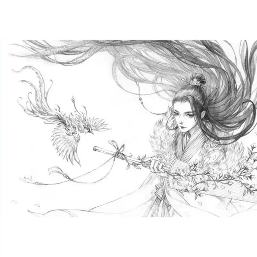 Colorful Time Coloring Book by Gu Ge Li FAST SHIPPING US seller